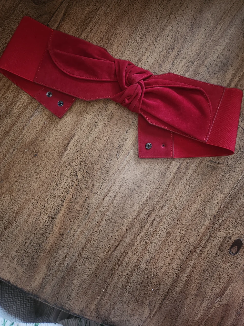 Red Knot Front Waist Belt - Women Accessories